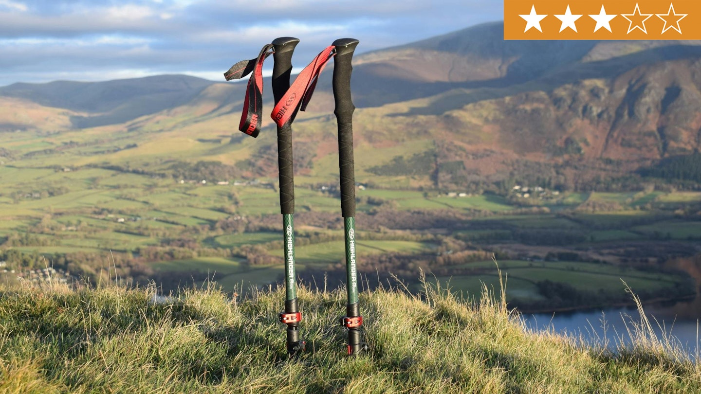 3 star rating for the Highlander Tiree Pro Trekking Poles