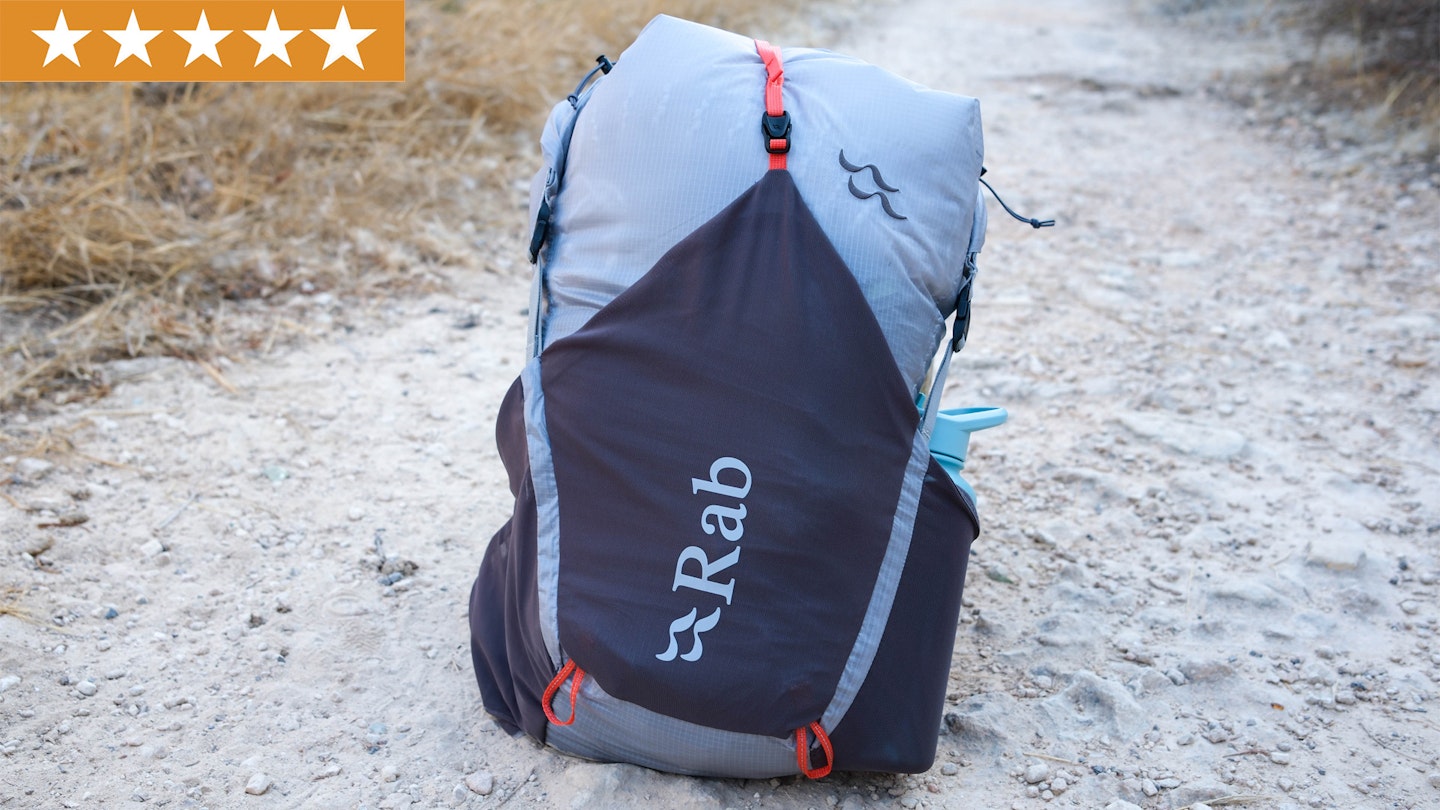 5 stars for the Rab Veil 20l waterproof hiking daypack