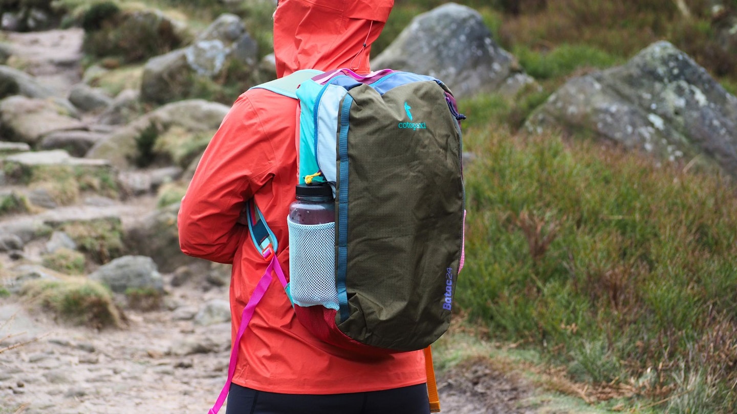 LFTO tester wearing Cotopaxi Batac 24L Backpack