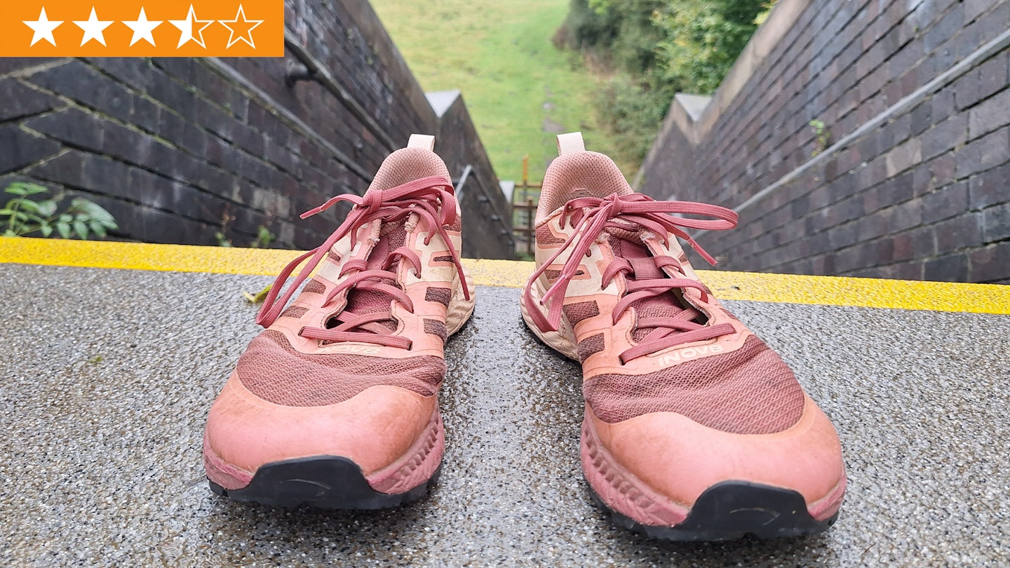 Inov8 Trailfly trail running shoes with star ratings