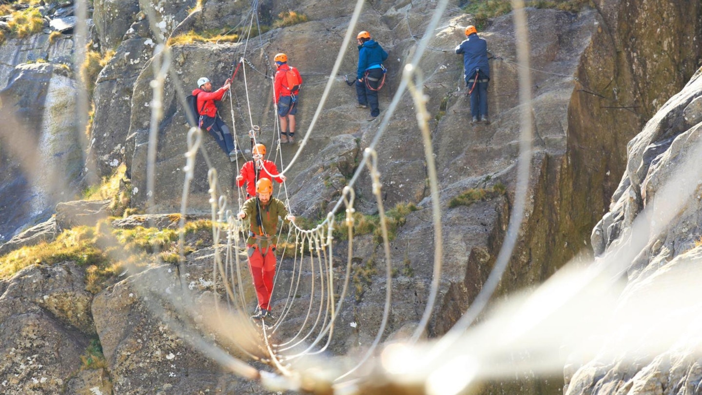 Honister via ferrata