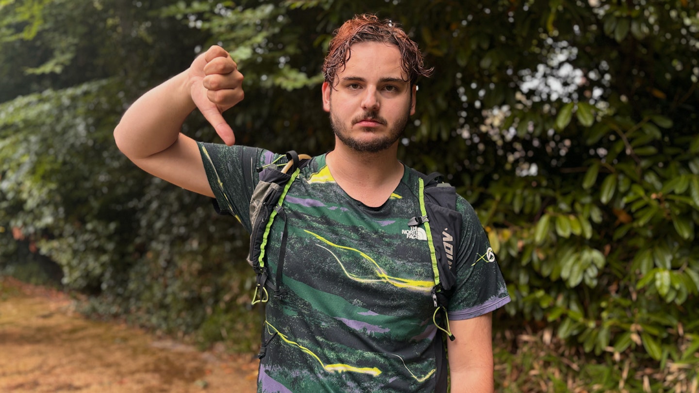 Milo giving a thumbs down