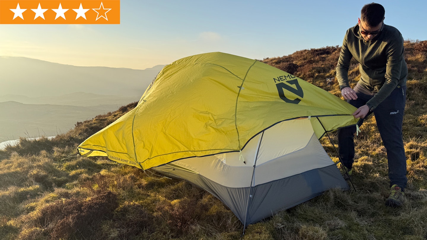 Nemo Dagger Ridge OSMO 2P Tent with 4 stars review