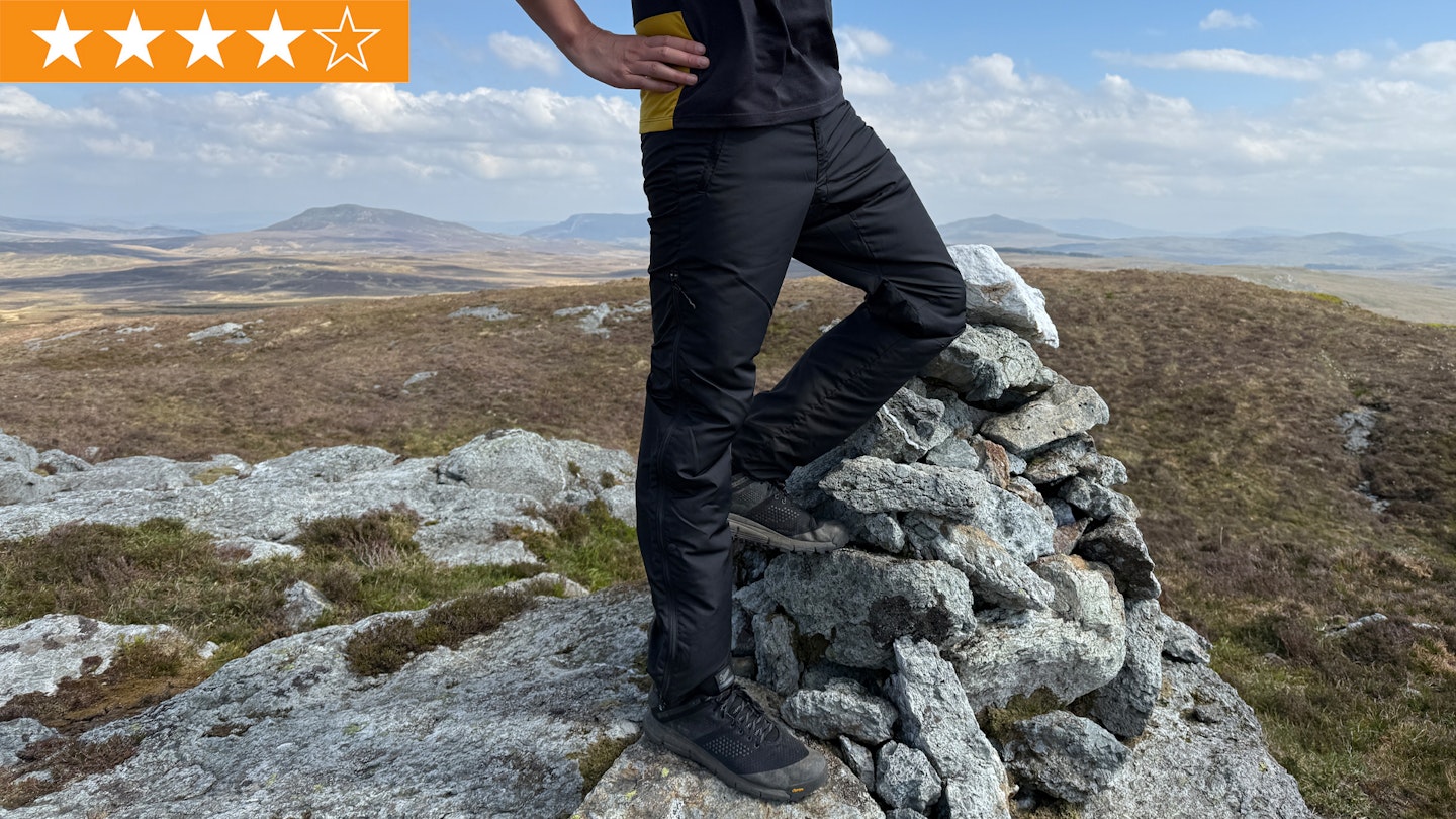 Paramo Cascada II waterproof trousers with star ratings
