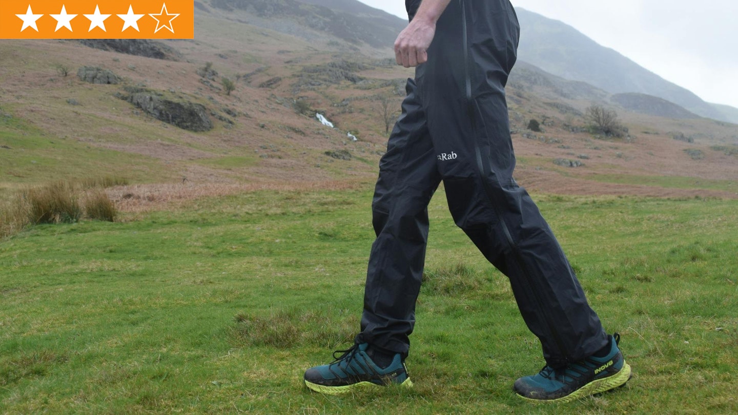 Rab Downpour Plus waterproof trousers