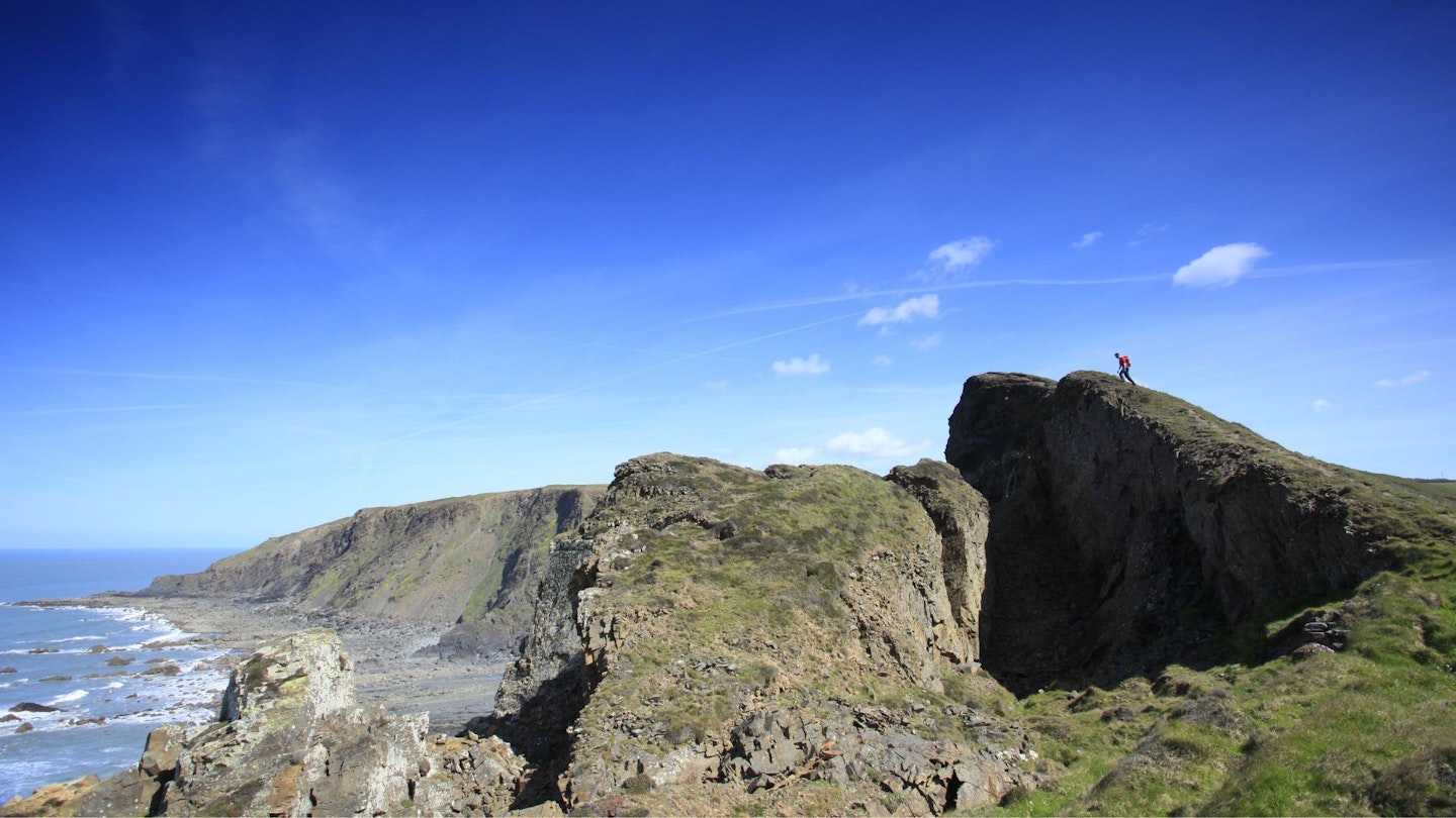 Between Duckpool & Stanbury Mouth South West Coast Path Cornwall