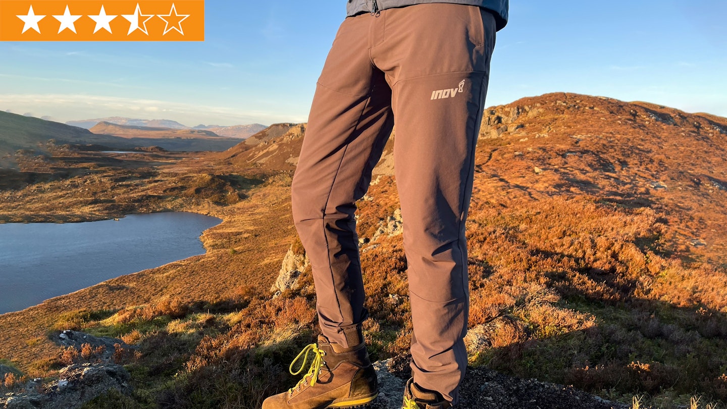 Star ratings for invo8 venturelite trousers shot for review by matt jones