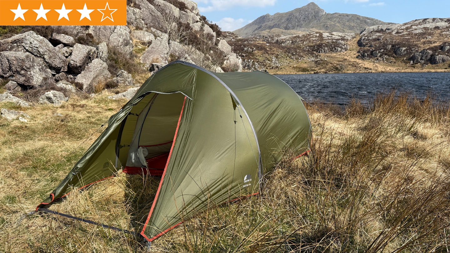 Vango F10 Xenon UL2 Tent with star ratings for review