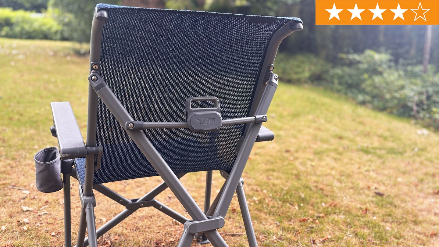 Yeti trailhead camp chair with 4 stars for review